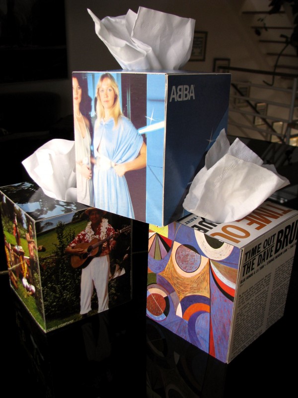 tissue box holder